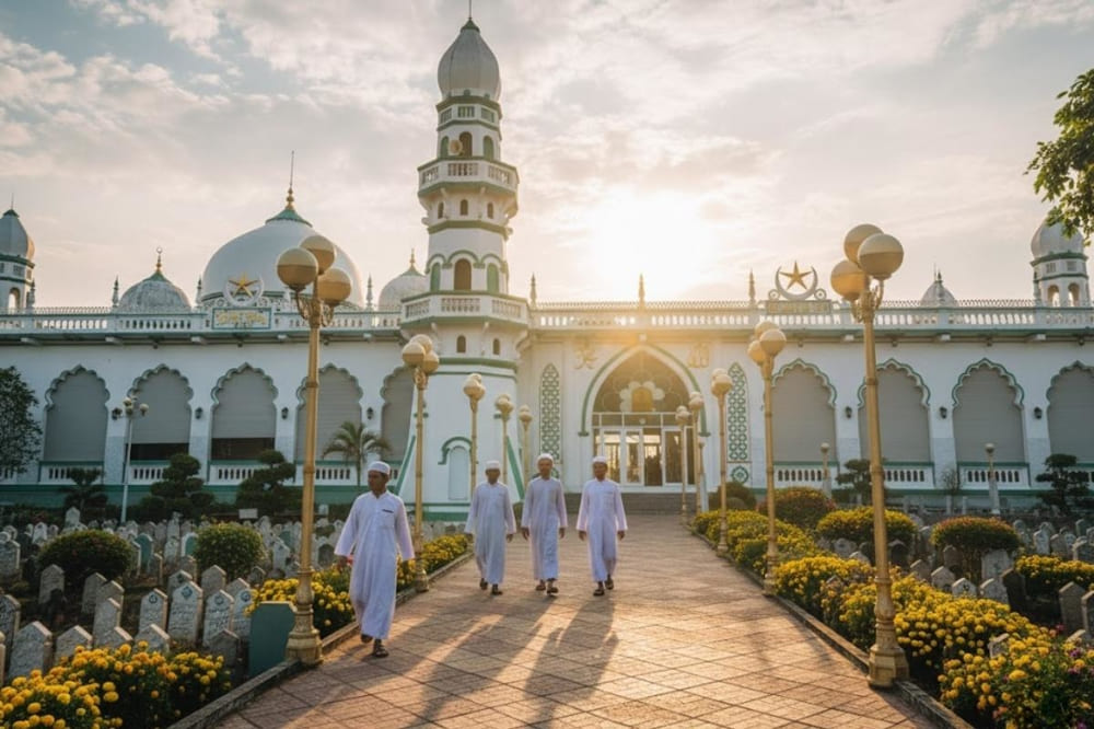 Thánh đường Hồi giáo Jamiul Azhar Mosque.